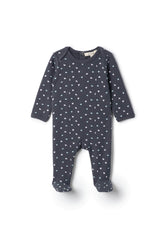 Print Onesie Navy