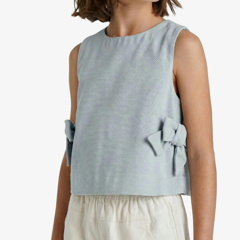 Veeri Top | Foggy Blue