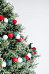 Christmas Ball Felt Garland