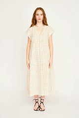 Oaxaca Dress in Sandcastle
