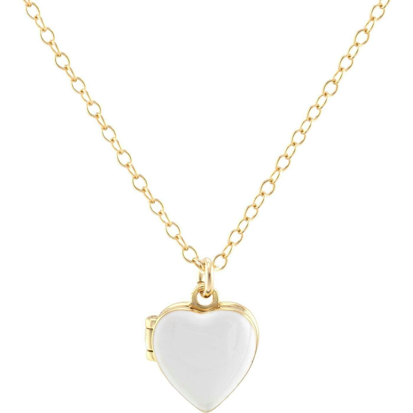 Enamel Heart Locket