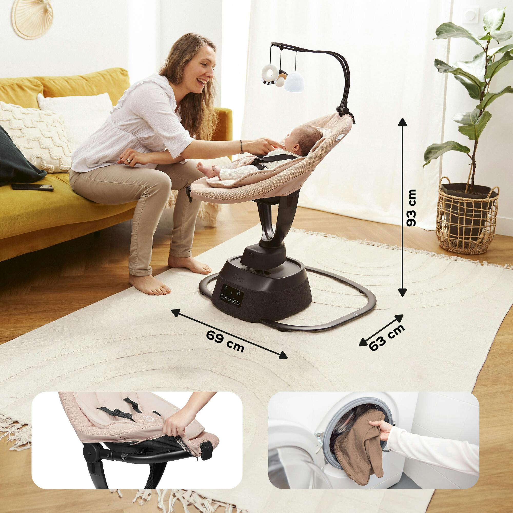 Swoon Evolution Connect Smart Baby Swing