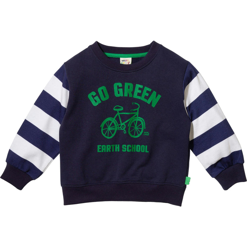 Recycled Cotton Go Green Kid Sweatshirt