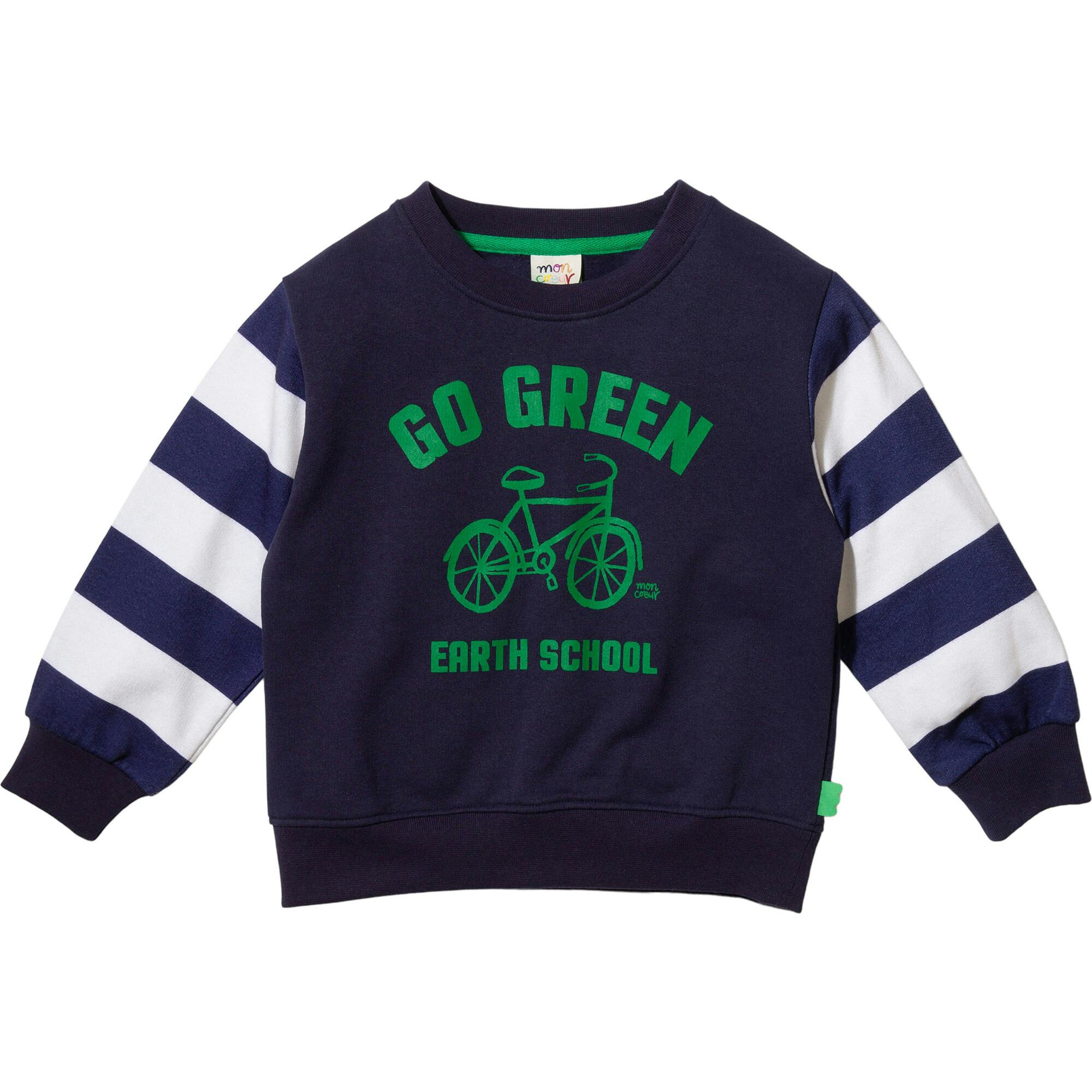 Recycled Cotton Go Green Kid Sweatshirt