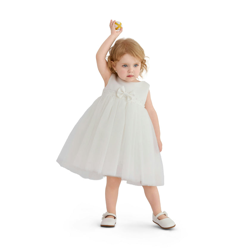 Ivory Oravelle Lace Petal Gown