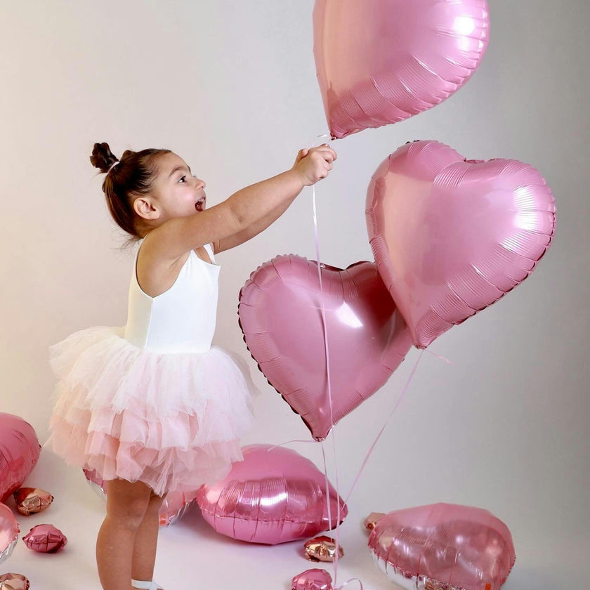 Pink Flamingo Solid Tutu Dress
