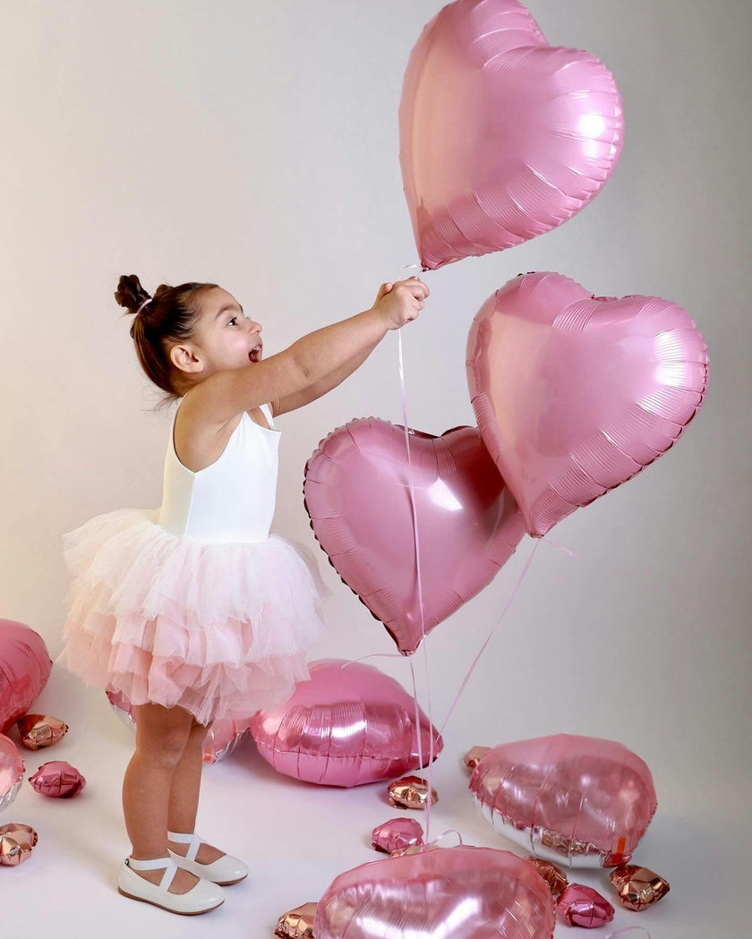 Pink Flamingo Solid Tutu Dress