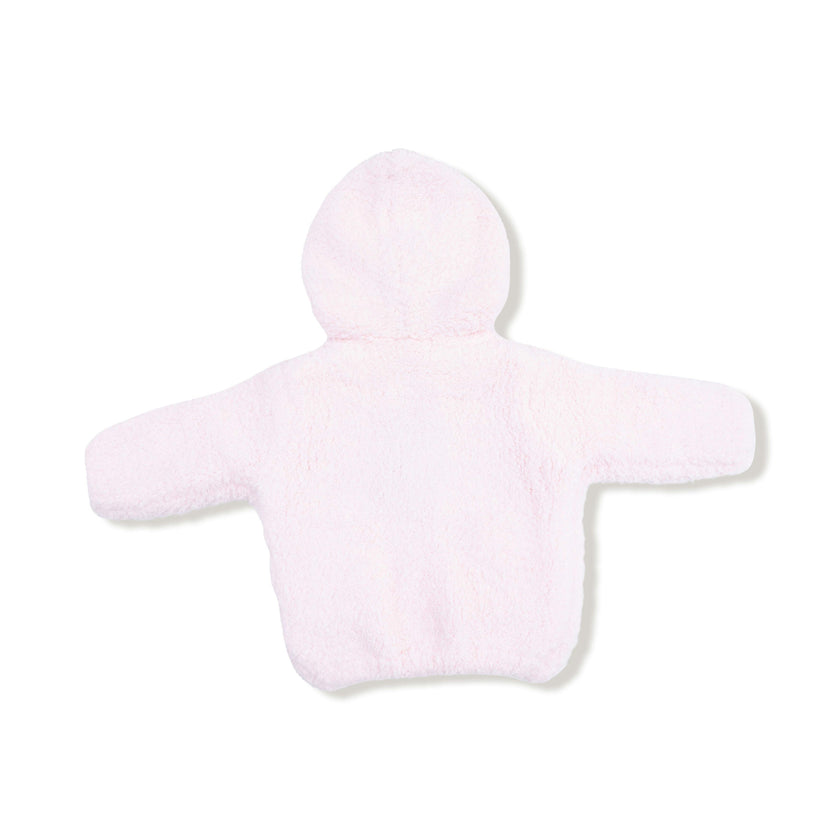 Chenille - Pretty Pink Hooded Jacket
