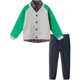 Kids Buttondown & Twill Pant Set