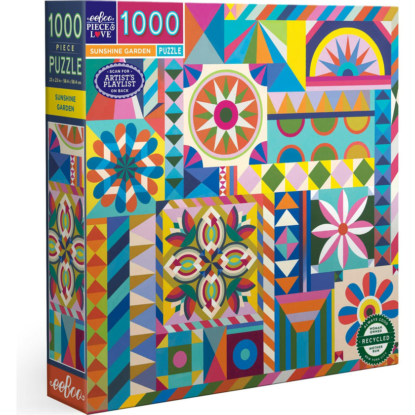 Piece&Love: Sunshine Garden - 1000 pc Puzzle