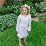Emersyn Girls' Dress - Easter Bunnies Pink