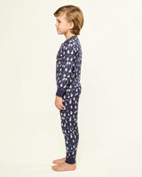 Kid's Pima Snug Fit Pajama Set in Spooky Slumber