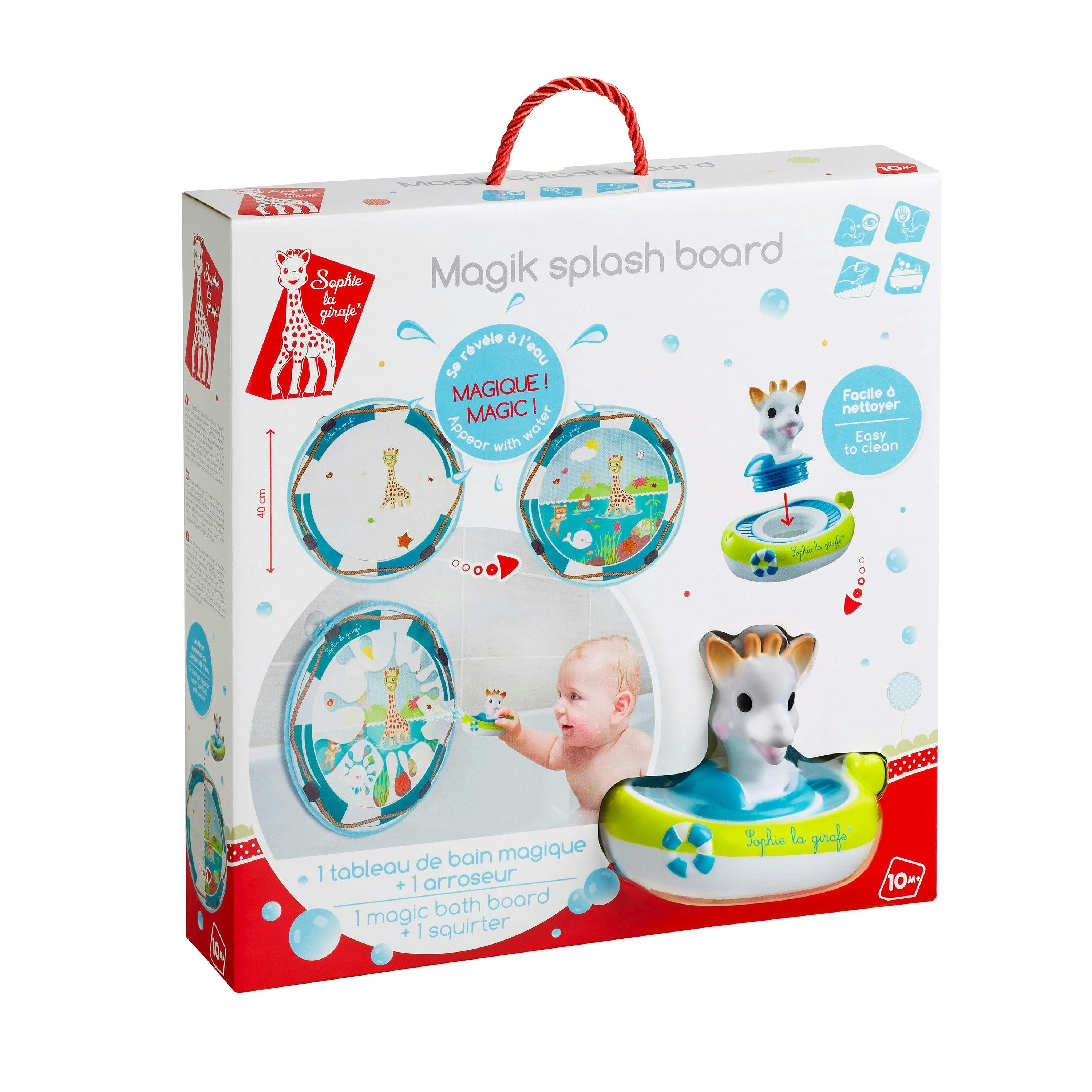 Magic Splash Board Appears with Water