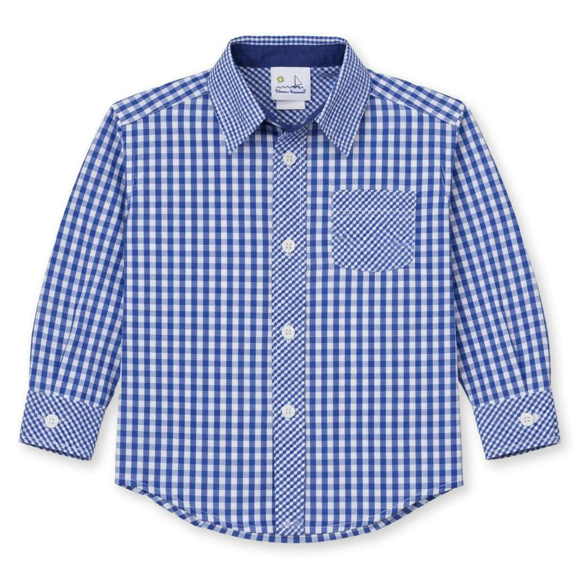 Gingham Button Down Shirt