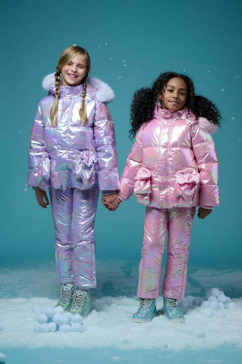 Lavender Hologram Snow Set