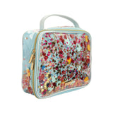 Packed Party Celebrate Every Day Insulated Lunch Box Kids Lunch Bag for School Cute Light Blue Lunch Bag