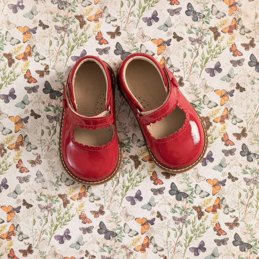Toddler Mary Jane | Red Patent Leather