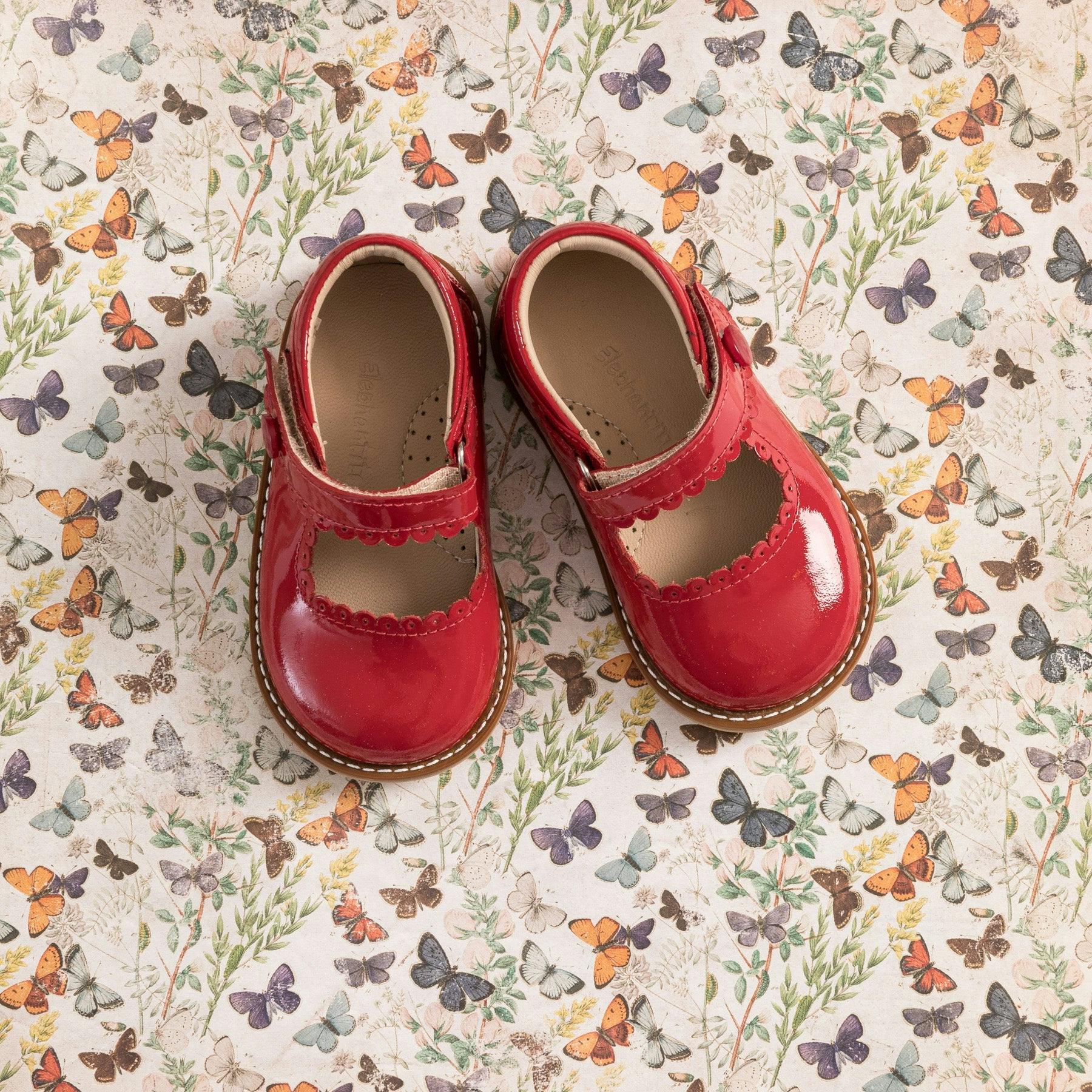 Toddler Mary Jane | Red Patent Leather