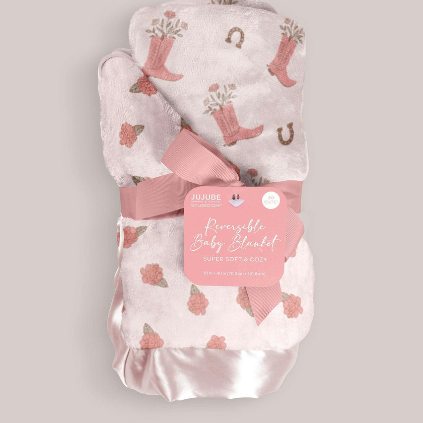 JuJuBe × Studio Oh! Printed Reversible Baby Blankets