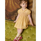 Nicky Hilton x La Coqueta Lemon Dolly Baby Girl Hand-Smocked Set