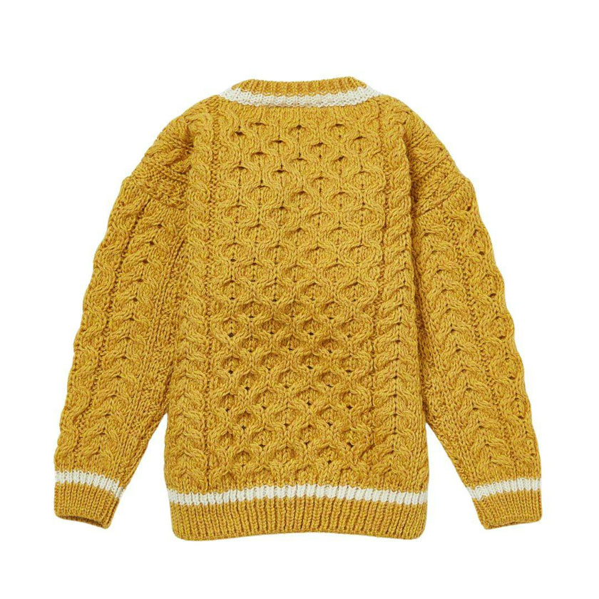 London Days Merino Cardigan, Sunshine Yellow