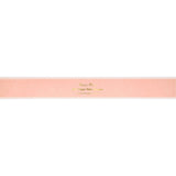 Scalloped Edge Pink Table Runner