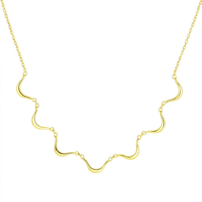 Wave Crest Necklace