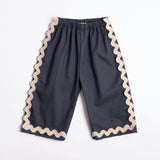 Wide-leg Pant in Mar Azul