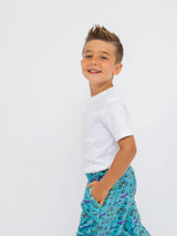 Boy's Bike and Skate Plush Loungewear Pant
