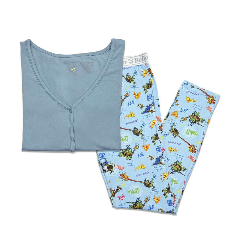 Teenage Mutant Ninja Turtles: Mutant Mayhem Movie Bamboo Women's Pajama Set