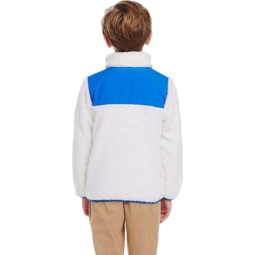SpongeBob SquarePants™ x Andy & Evan® | Kids (2-7) Bikini Bottom Buddies Sherpa Jacket with Printed Patch Pocket