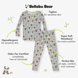 Little Monsters Bamboo Kids Pajamas