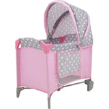 Cotton Candy Pink Doll Play Yard - Pink
