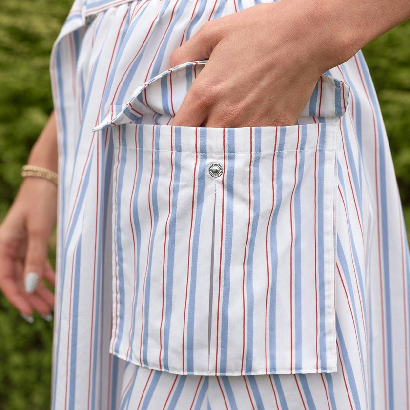 Lizzy Skirt in Heritage Stripe