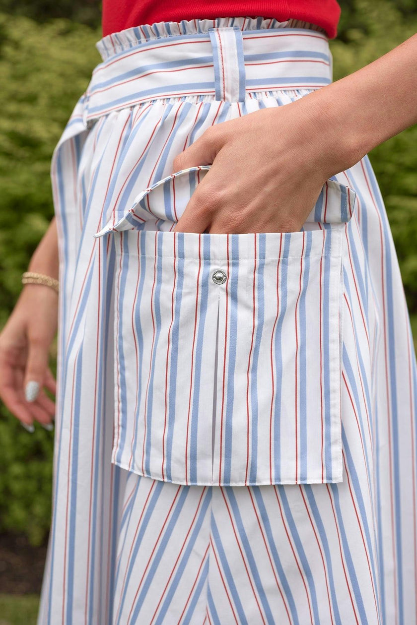 Lizzy Skirt in Heritage Stripe