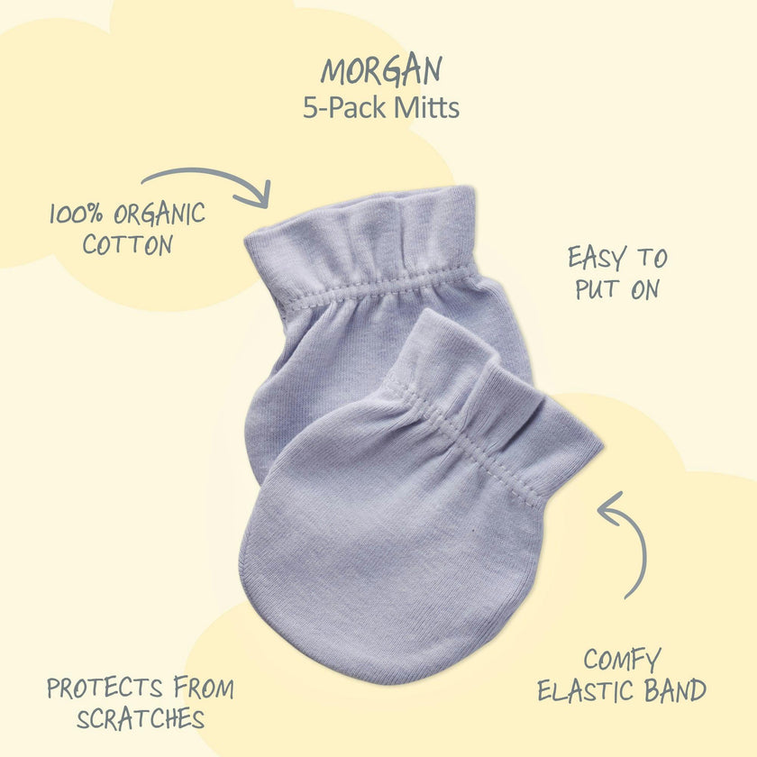 MORGAN 5-Pack Baby Mittens