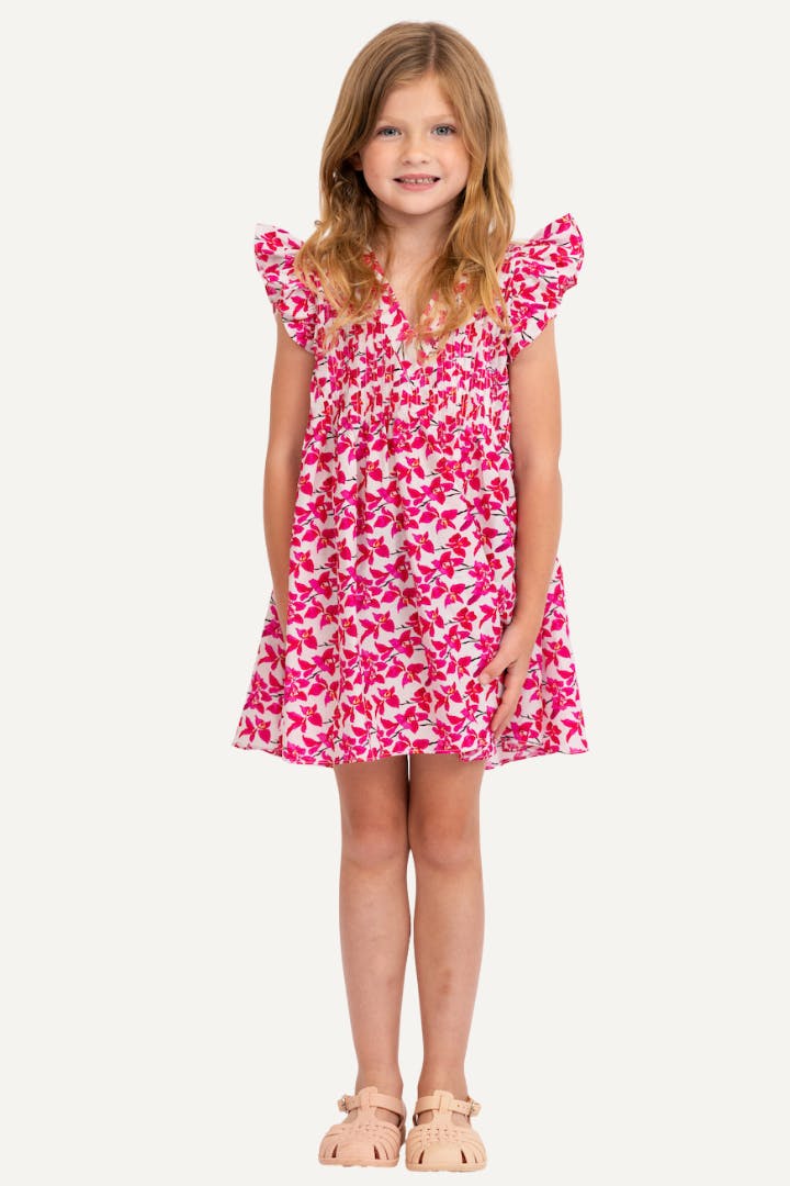 VIYA PINTUCK DRESS