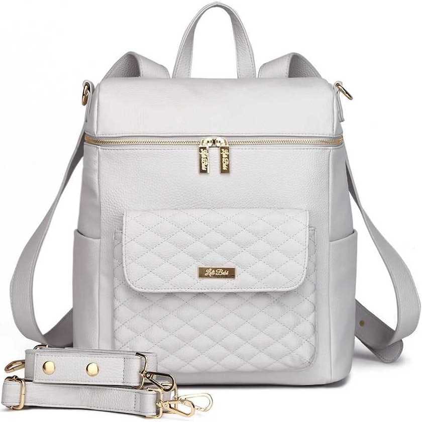 Monaco Diaper Bag | Stone Grey