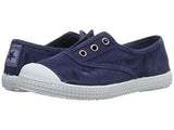 Cienta 70777.84 Washed Navy Canvas Laceless Sneaker