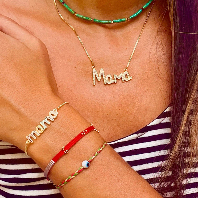 Mama Bracelet & Necklace Set