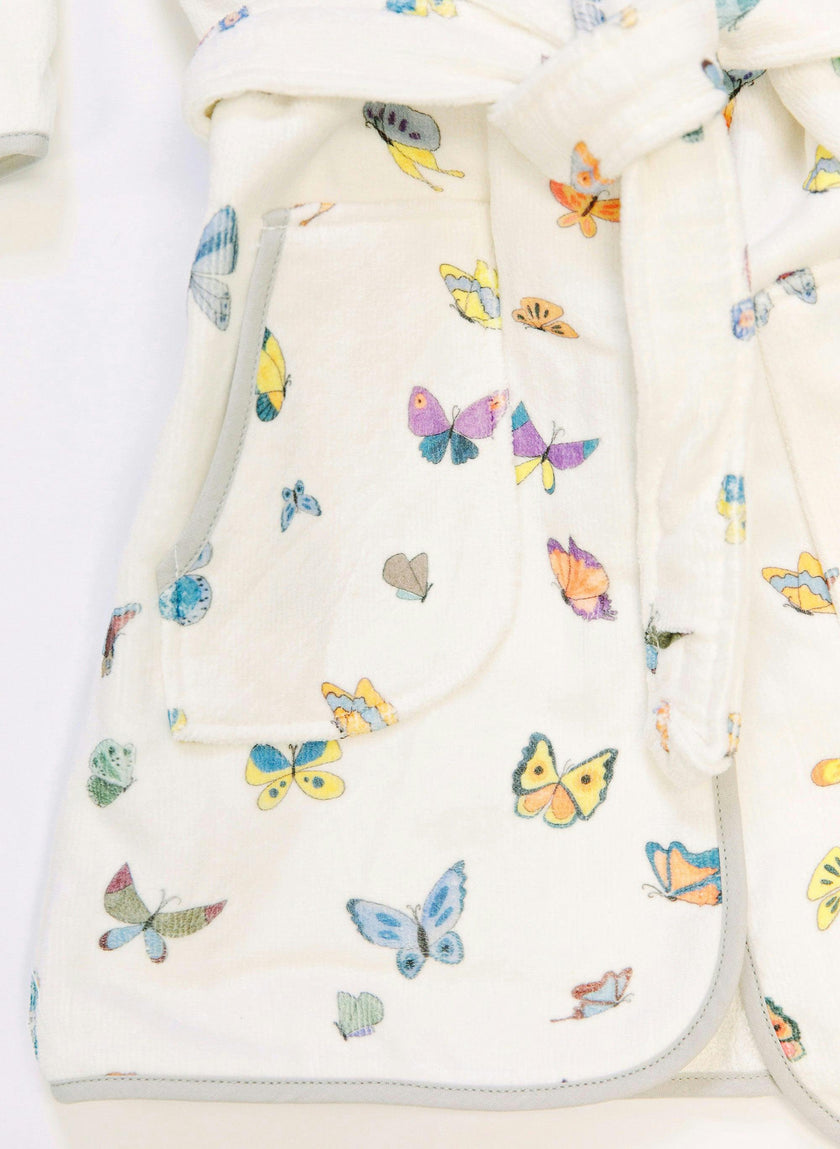 Organic Children’s Bathrobe – Madame Butterfly