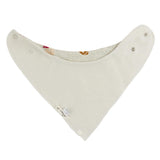 Football Print Baby Rib Bandana Bib