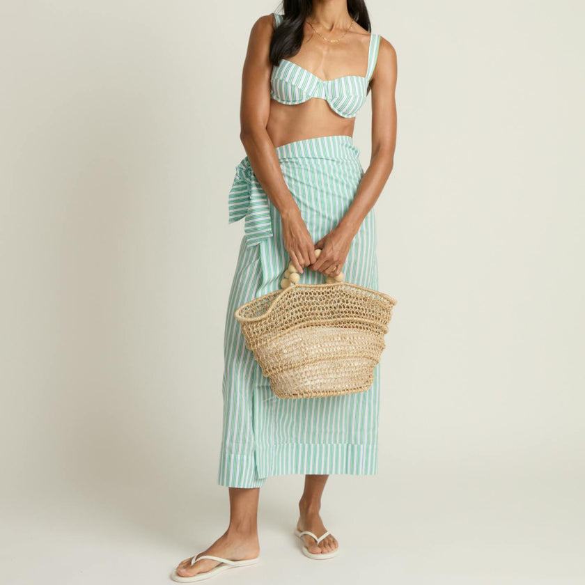 women's tamarin stripe pareo