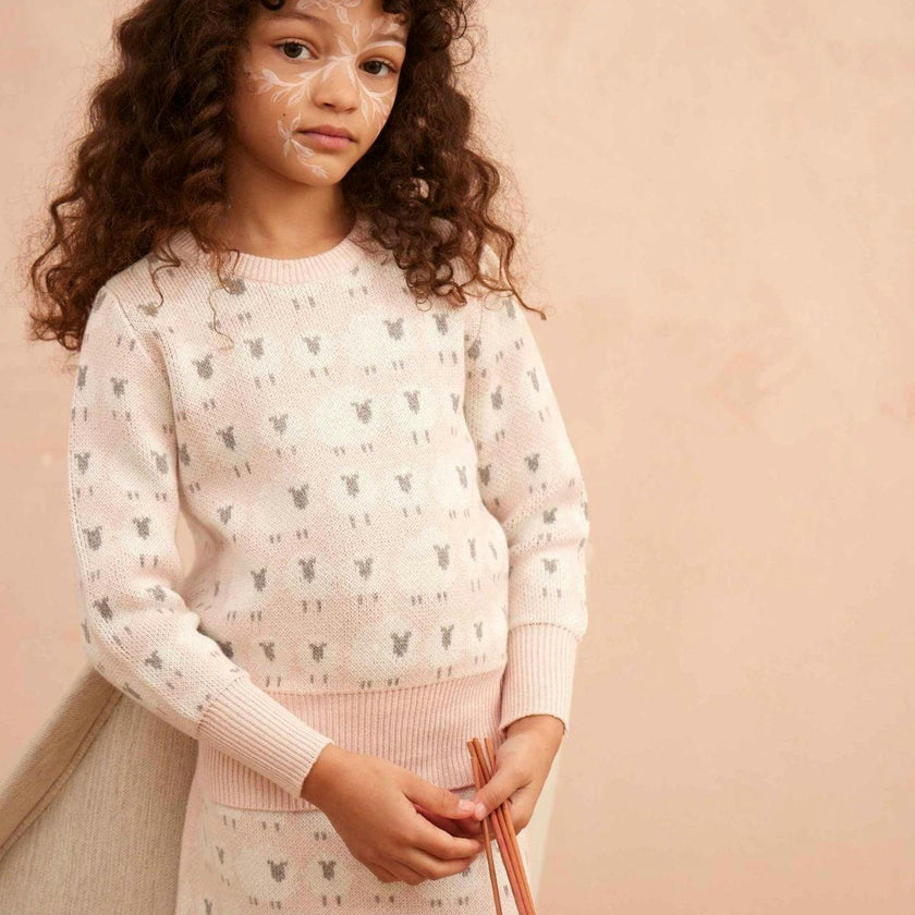 Little Bo Peep Jumper | Blush