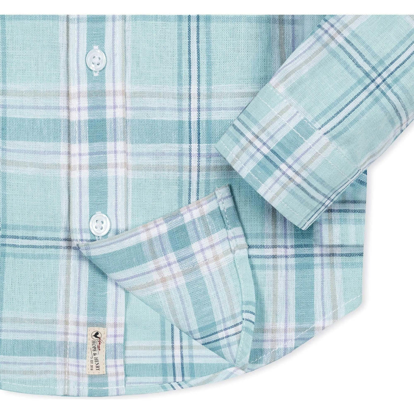 Linen Long Sleeve Button Down Shirt