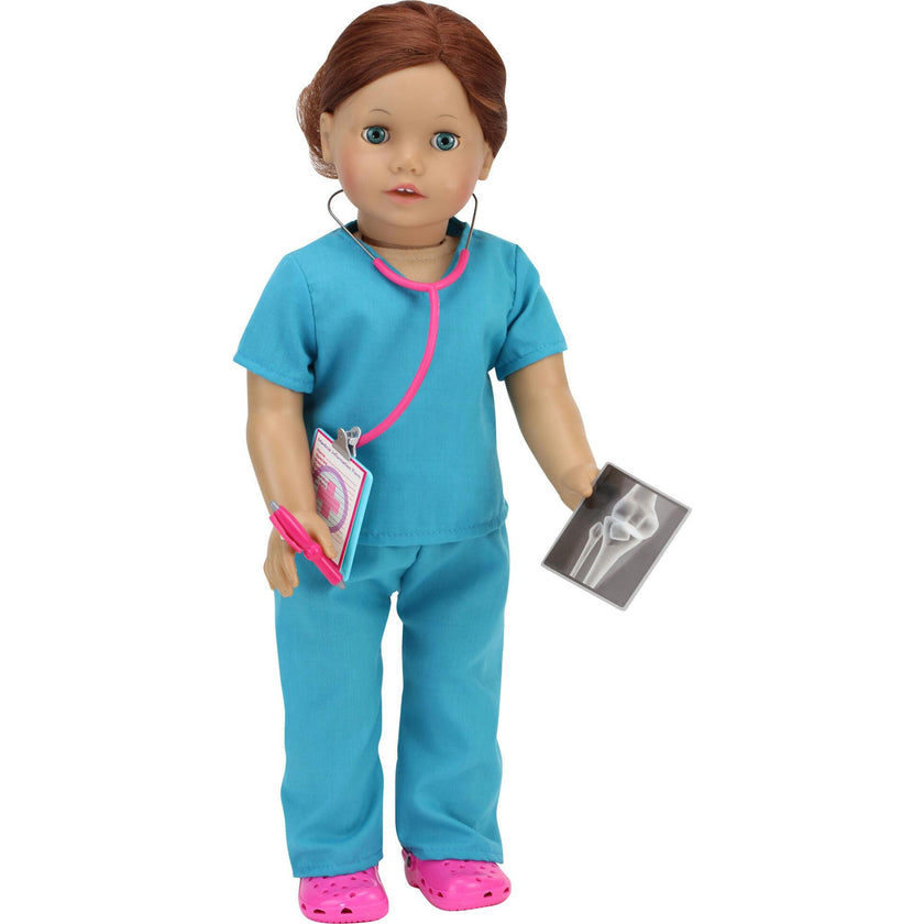 18" Doll 11 pcs Smithsonian Veterinarian Polar Set