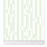Papier peint POLKA coloris Mint