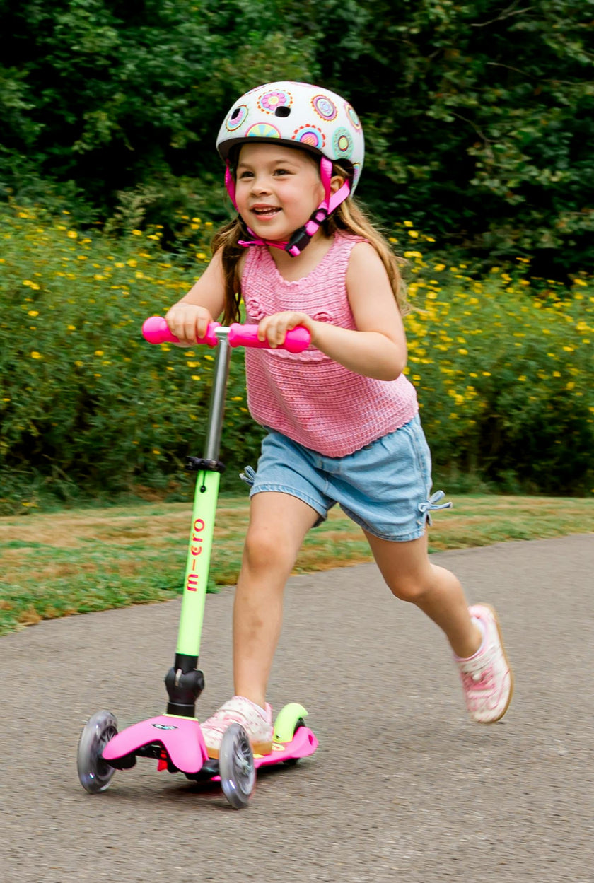 Micro Mini Foldable LED Scooter