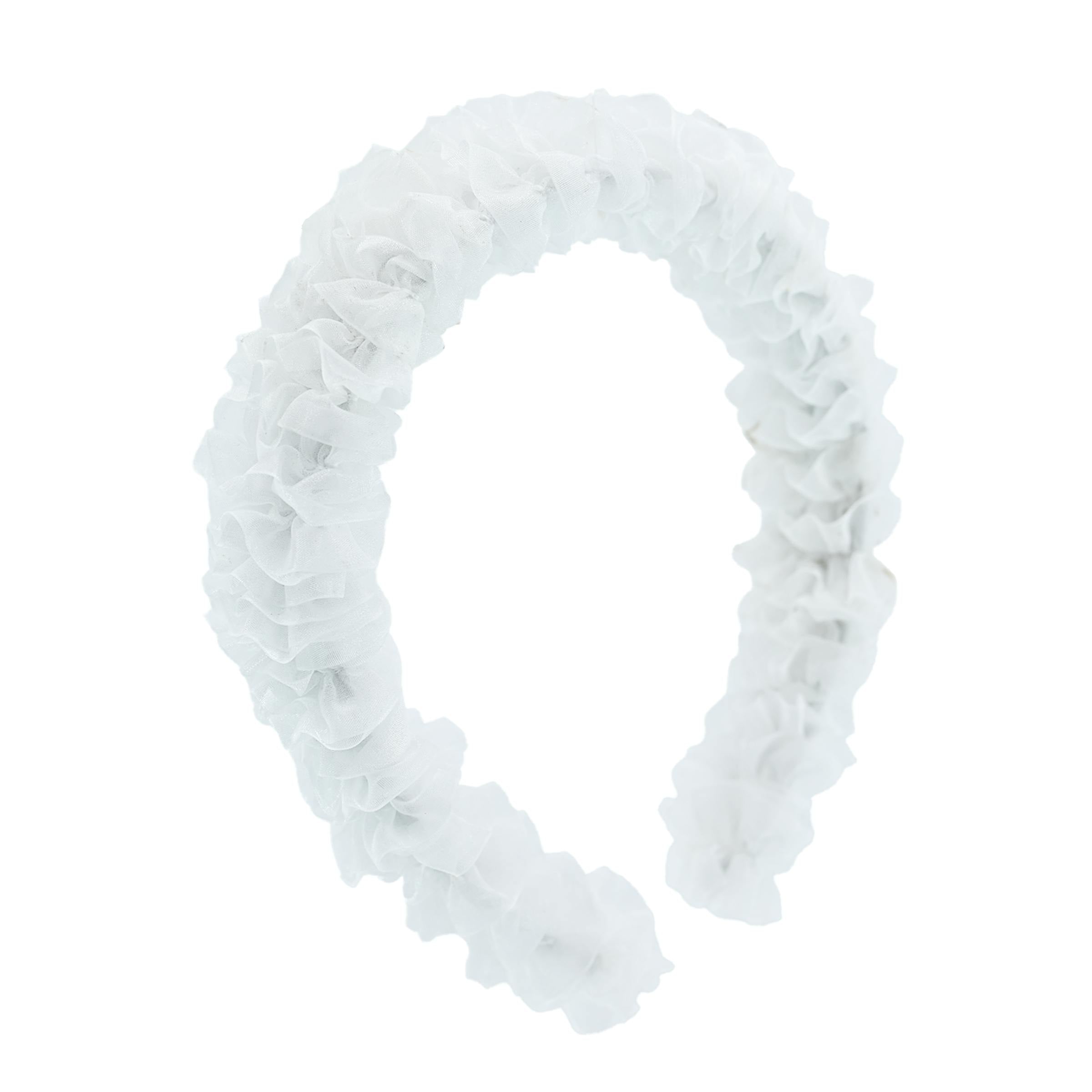 Multicolored Tulle Ruffle Headband