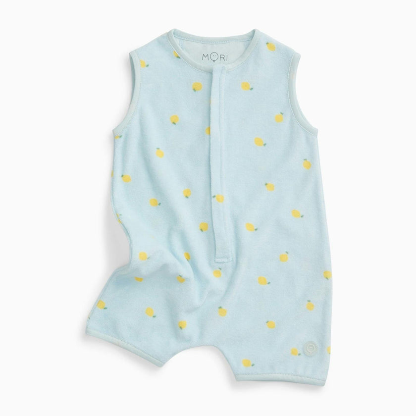 Lemon Terry Towelling Romper